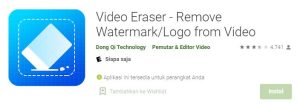 Aplikasi Penghapus Watermark Video