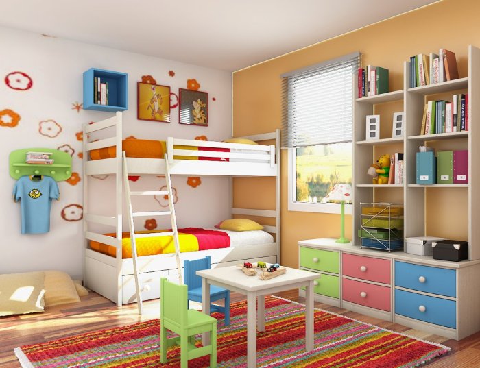 Bedroom kids ideas playful bedrooms girl