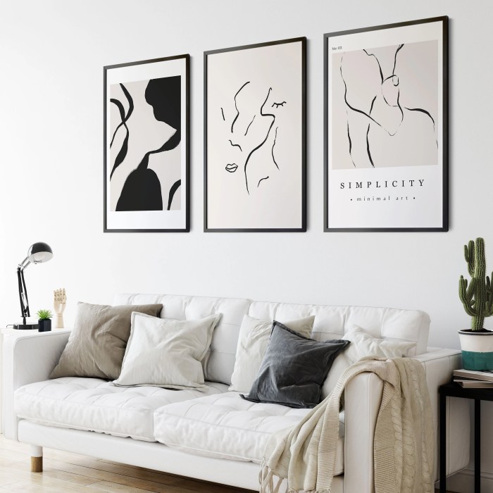 Wall scandinavian decor