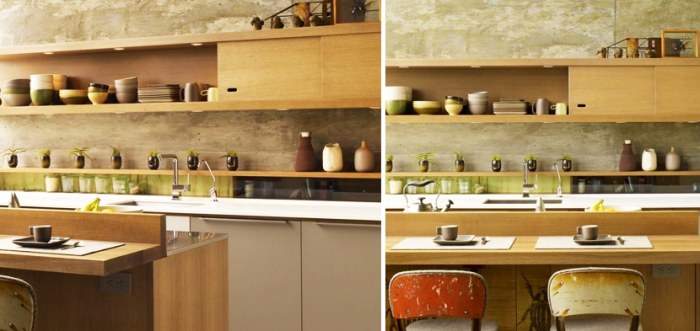 Kitchens focused minimalism